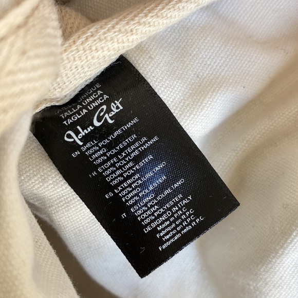 New John Galt by Brandy Melville mini canvas backpack backpack - Picture 5 of 8